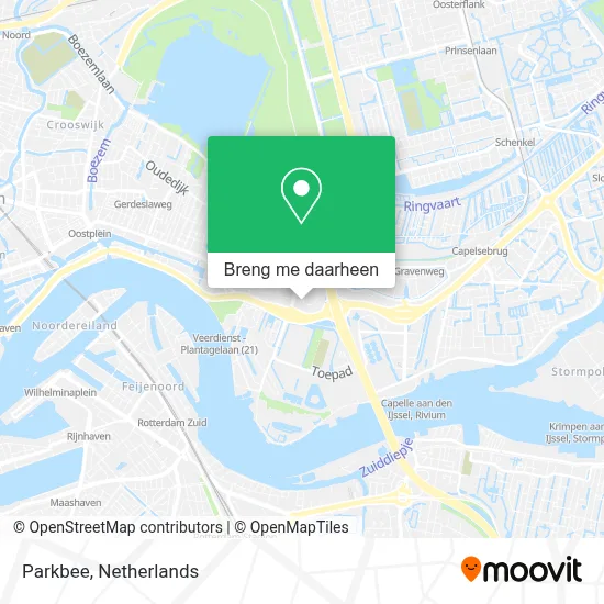 Parkbee kaart