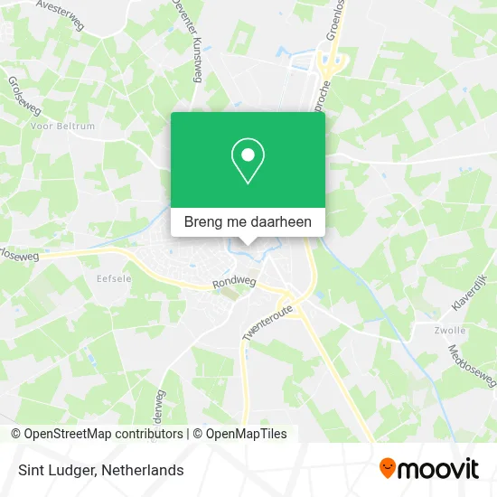 Sint Ludger kaart