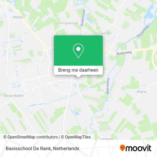 Basisschool De Rank kaart