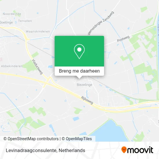 Levinadraagconsulente kaart