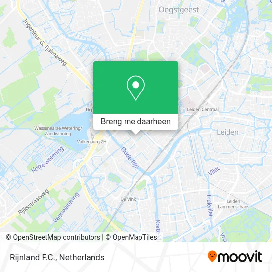 Rijnland F.C. kaart
