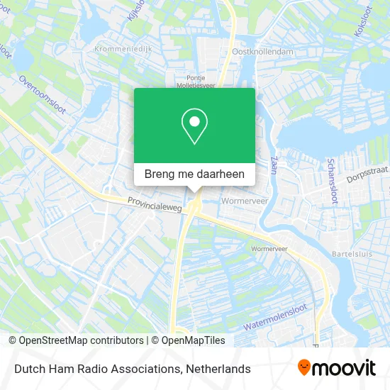 Dutch Ham Radio Associations kaart