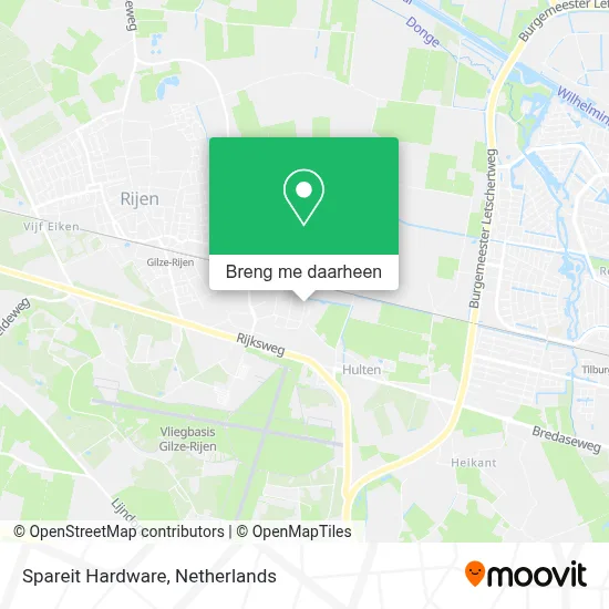 Spareit Hardware kaart
