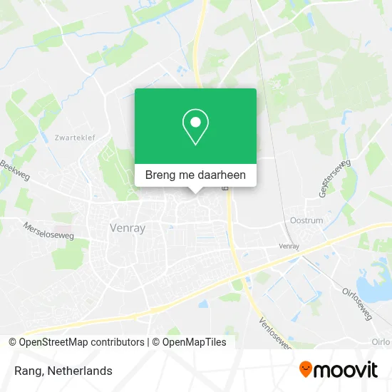 Rang kaart