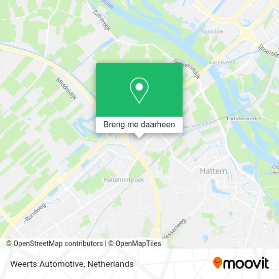 Weerts Automotive kaart