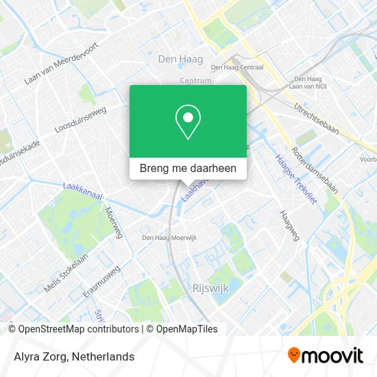 Alyra Zorg kaart
