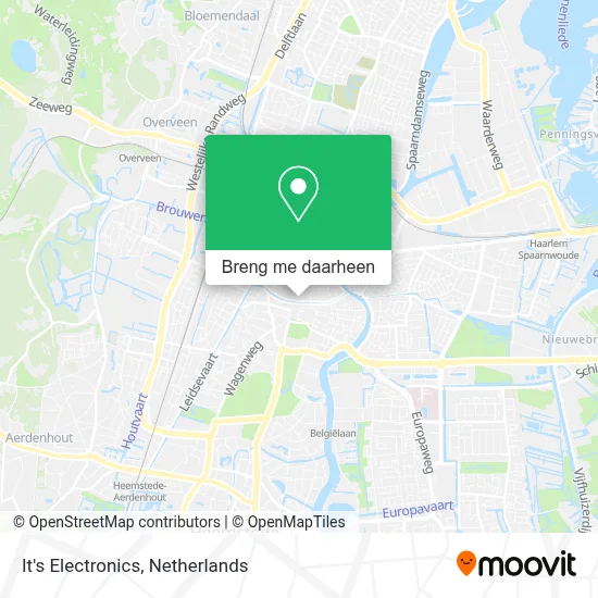 It's Electronics kaart