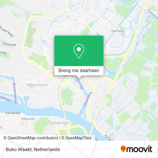 Buko Waakt kaart