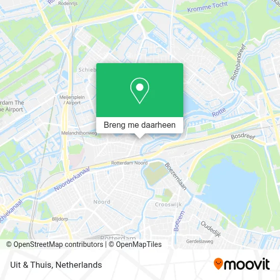 Uit & Thuis kaart