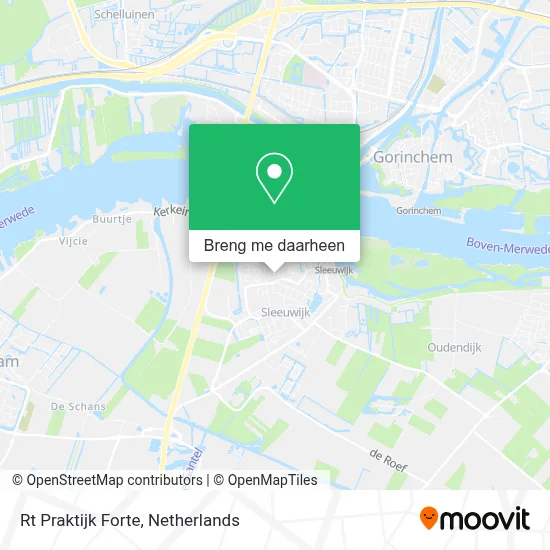 Rt Praktijk Forte kaart