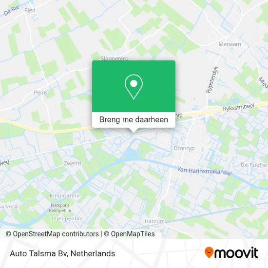 Auto Talsma Bv kaart