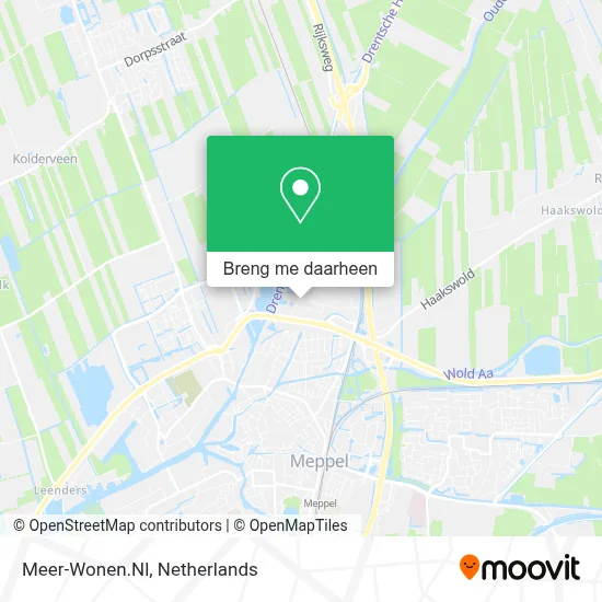 Meer-Wonen.Nl kaart