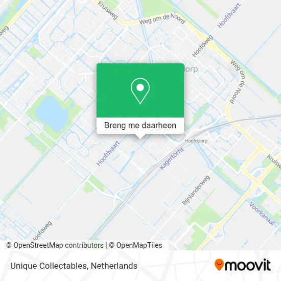 Unique Collectables kaart