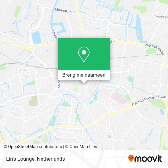 Lin's Lounge kaart