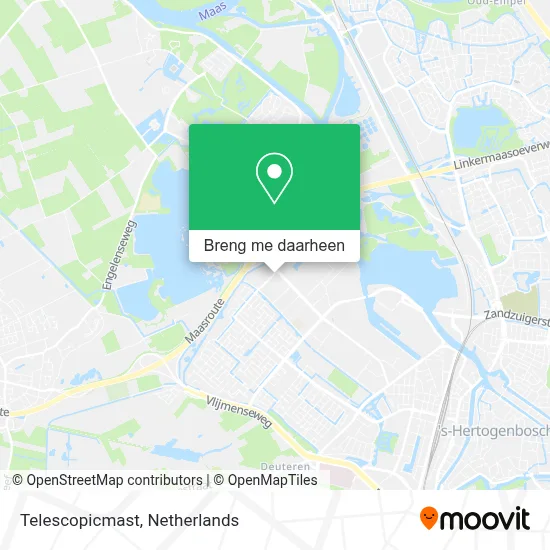 Telescopicmast kaart