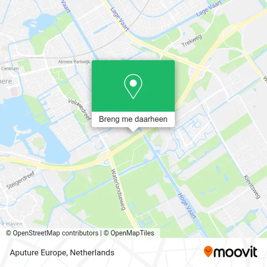 Aputure Europe kaart