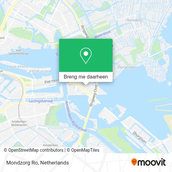 Mondzorg Ro kaart
