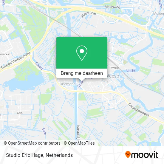 Studio Eric Hage kaart