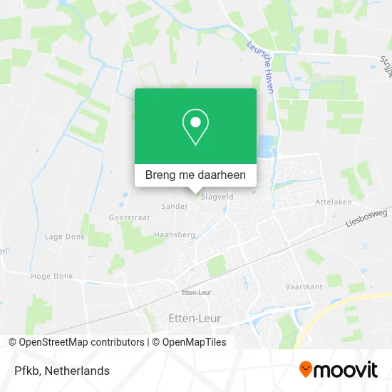 Pfkb kaart