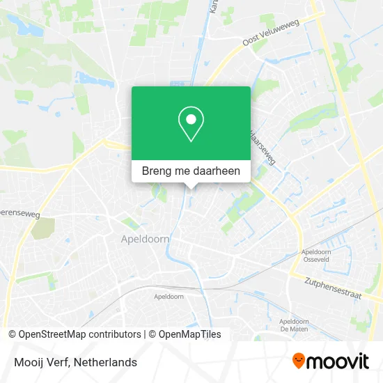 Mooij Verf kaart