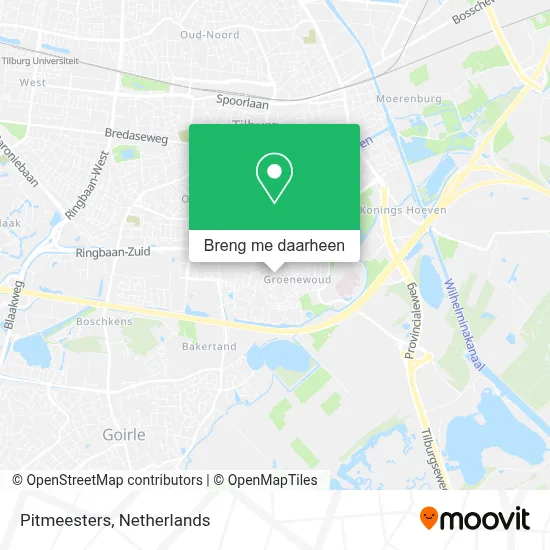 Pitmeesters kaart