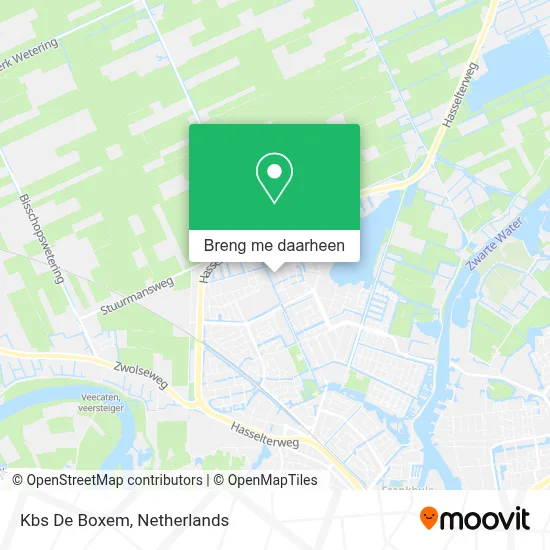Kbs De Boxem kaart