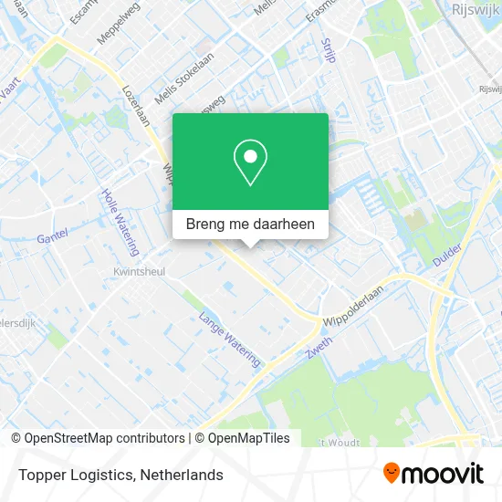 Topper Logistics kaart