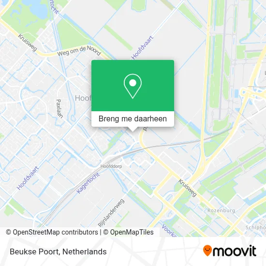 Beukse Poort kaart