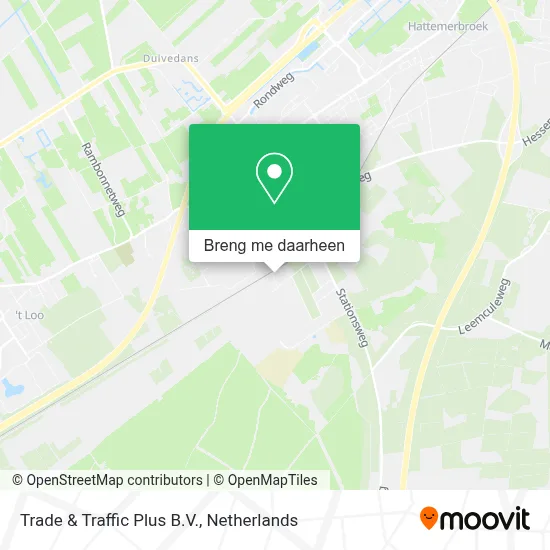 Trade & Traffic Plus B.V. kaart