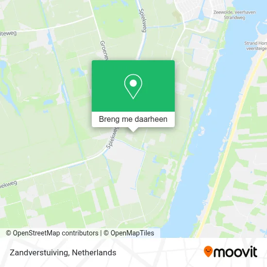 Zandverstuiving kaart