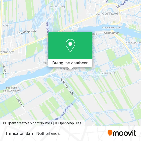 Trimsalon Sam kaart