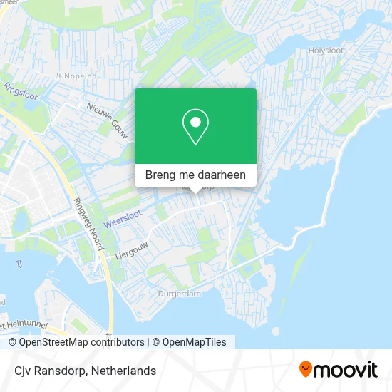 Cjv Ransdorp kaart