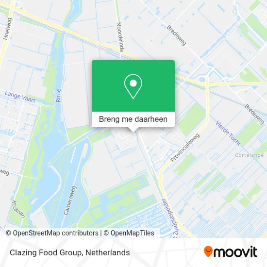 Clazing Food Group kaart