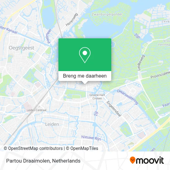 Partou Draaimolen kaart