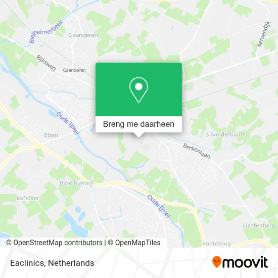 Eaclinics kaart