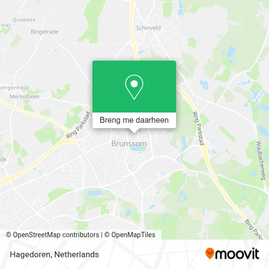 Hagedoren kaart