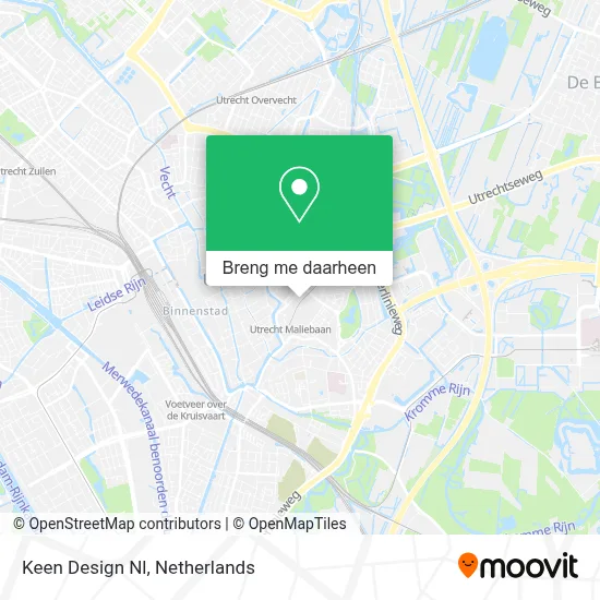 Keen Design Nl kaart