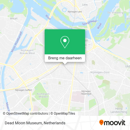 Dead Moon Museum kaart