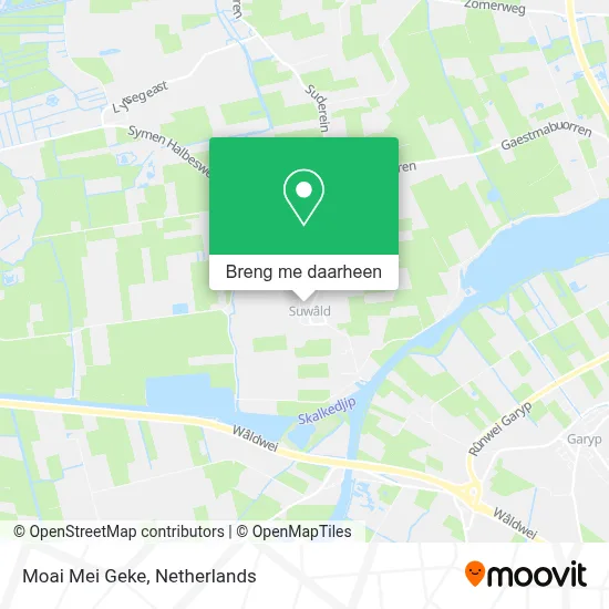 Moai Mei Geke kaart