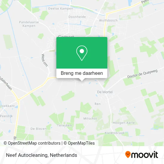 Neef Autocleaning kaart
