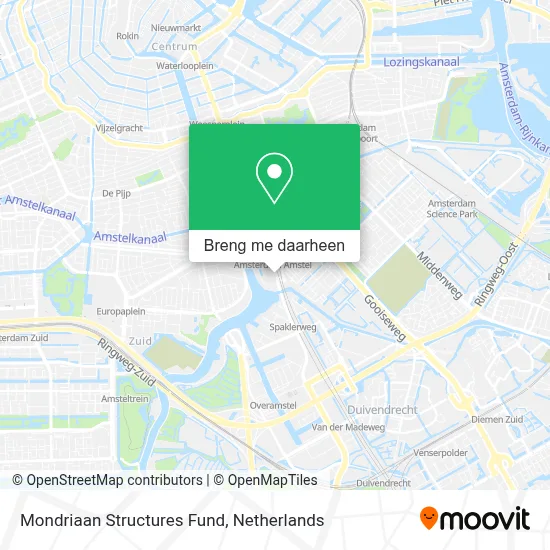 Mondriaan Structures Fund kaart