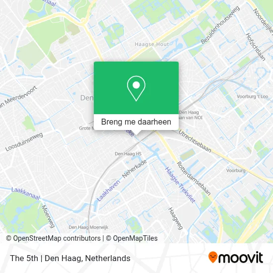 The 5th | Den Haag kaart