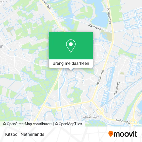 Kitzooi kaart