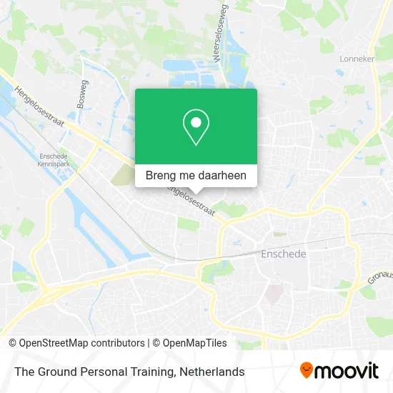 The Ground Personal Training kaart