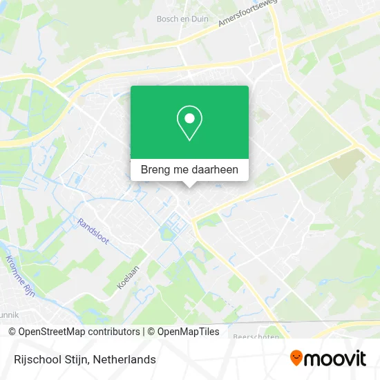Rijschool Stijn kaart