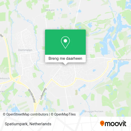 Spatiumpark kaart