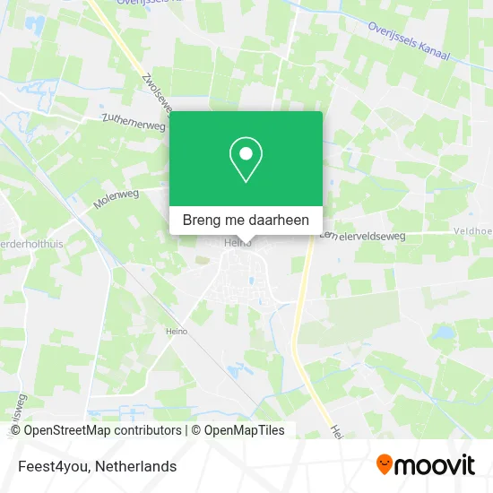 Feest4you kaart