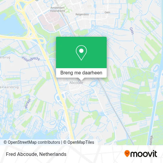 Fred Abcoude kaart
