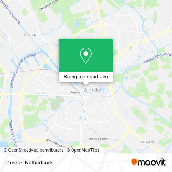 Dreesz kaart