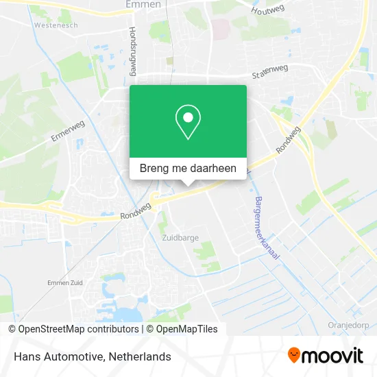 Hans Automotive kaart